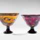 Ulrica Hydman Vallien. Two unique small bowls in orange and ame… - фото 1