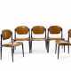 Eugenio Gerli. Group of five chairs model "S832". Produ… - Foto 1