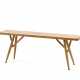 Ilmari Tapiovaara. Light wood bench of the series "Pirkka".… - фото 1