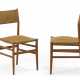 Gio Ponti. Pair of chairs model "646 Leggera". Prod… - Foto 1