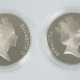 2 Silver Two-Dollar Bermuda 1993 - Foto 1