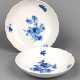 Meissen 2 Anbietschalen *Blaue Blume* 19. Jhd. - photo 1