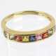 Regenbogen Saphir Ring mit Brillant - GG 375 - photo 1