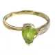 Peridot Brillant Ring - GG 333 - Foto 1