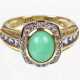 Chrysopras Ring mit Topase und Tansanite - photo 1