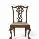THE JOHN DICKINSON CHIPPENDALE CARVED MAHOGANY SIDE CHAIR - photo 1