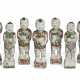 A GROUP OF SEVEN CHINESE EXPORT PORCELAIN BOYS - фото 1