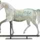 A MOLDED COPPER AND ZINC HORSE "INDEX" WEATHERVANE - фото 1