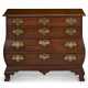 THE CROWNINSHIELD FAMILY CHIPPENDALE MAHOGANY BOMB&#201; CHEST-OF-DRAWERS - photo 1