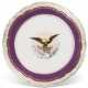A LIMOGES (HAVILAND) PORCELAIN DINNER PLATE FROM THE STATE SERVICE OF ABRAHAM LINCOLN - фото 1