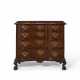 A CHIPPENDALE MAHOGANY BLOCK-FRONT CHEST-OF-DRAWERS - photo 1