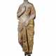 A CARVED AND GILTWOOD FIGURE OF A MAIDEN - фото 1