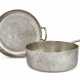 AN AMERICAN SILVER SMALL SAUCE PAN AND TWO-HANDLED DISH - photo 1