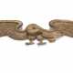 A MONUMENTAL CARVED AND GILT SPREADWING EAGLE - photo 1