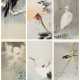 Ohara Koson (1877-1945) | Eight woodblock prints depicting birds and flowers | Taisho period, early 20th century - Foto 1