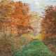 Wieckowski, Zenon (1905-1985, Polnischer Maler) zugeschrieben "Herbstbäume", Öl/ Mp., sign. u.l., 43,5x34 cm, Rahmen - Foto 1