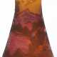 Vase, Tip Gallé, bernsteinfarbenes Glas rot/braun überfangen, umlaufend mit geschnittener Landschaftsdarstellung, auf Rundfuß, H. 21 cm - фото 1