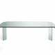 A 'RAGNO' MOLDED GLASS DINING TABLE - Foto 1