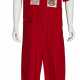 A RED COTTON `ESSO` BOILERSUIT - фото 1