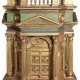 AN ITALIAN GILTWOOD AND POLYCHROME-PAINTED ARCHITECTURAL MODEL - фото 1