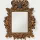. Prächtiger Spiegel mit Wappenbekrönung und Amoretten - Foto 1