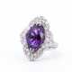 . Amethyst-Diamant-Ring - Foto 1