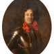 French School. Bust of a Noble Gentleman in Armour with Red Ribbon - Foto 1