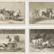 Francisco José de Goya y Lucientes. Vier Blätter aus der Folge "Tauromaquia" - photo 1