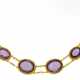 Amethyst-Perl-Collier. - photo 1