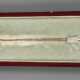 Reversnadel mit Edelopal und Diamanten - photo 1