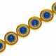 Lapislazuli-Diamant-Armband. - фото 1