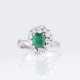 An Emerald Diamond Ring. - фото 1