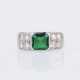 An Emerald Diamond Ring. - photo 1