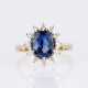 A Sapphire Diamond Ring. - photo 1