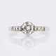 A Solitaire Diamond Ring. - фото 1