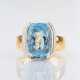 Brahmfeld & Gutruf. A Blue Topaz Ring. - фото 1