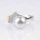 A Pearl Diamond Ring. - фото 1