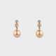 A Pair of Southsea Pearl Diamond Earrings. - фото 1