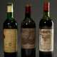 3 Diverse Flaschen Bordeaux: 1x 1953 Chateau Cos d´Estourel, Grand Cru Classe, St. Estephe, 1x 1967 Chateau Fontmuree, Saint Emilion und 1x 1975 La Bergerie, Philippe de Rothschild, Pauillac, Frankreich, 0,75l, Etiketten… - Foto 1