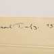 Dufy, Raoul (1877-1953) "Hafenansicht" um 1930, Radierung, aus: "Eugène Montfort. La belle enfant ou l'amour à quarante ans", verso bez./gewidmet, PM 20x14,5cm, BM 32x24,7cm, leicht vergilbt - Foto 1