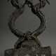 Chinesische Bronze "Zwei Drachen mit Tama Perle" auf "Landschaftssockel", zweiteilig, 19.Jh., H. 14cm, Provenienz: Slg. Otto Johannsen/ Lübeck (1882-1960) - Foto 1
