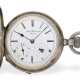 Pocket watch: technically interesting hunting case watch with… - photo 1