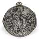 Pocket watch: large, early pocket watch with unique relief ca… - фото 1