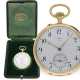 Taschenuhr: sehr seltenes Breguet Ankerchronometer mit Origi… - Foto 1