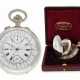 Pocket watch: rarity, Breguet pocket chronometer with split-s… - photo 1