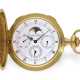 Pocket watch: heavy astronomical gold hunting case watch by I… - photo 1
