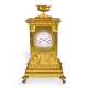 Table clock: decorative fire-gilt bronze clock around 1800, s… - photo 1