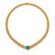 Emerald-Diamond-Necklace - photo 1