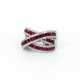 Ruby-Diamond-Ring - фото 1