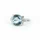 Aquamarine-Diamond-Ring - фото 1